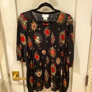 Camila of Australia embroidered top size medium.